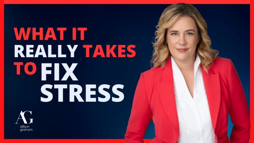 title what it really takes to fix stress